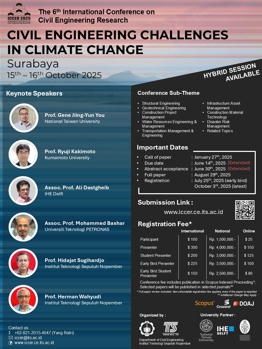 The 6th ICCER 2025 Poster (Updated)
